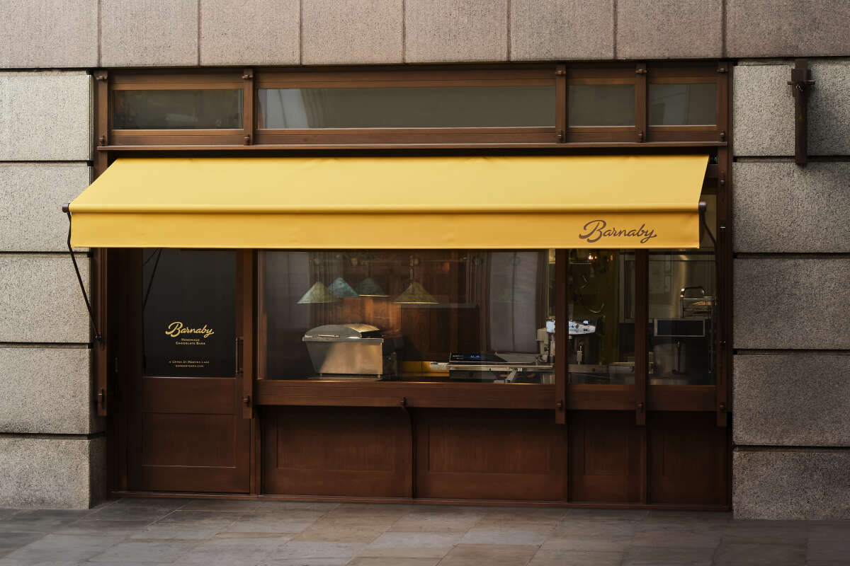 A recipe for success – Built Works creatively   mix materials for chocolate store, Barnaby