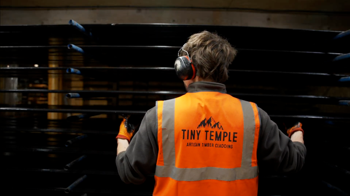 Materials in motion: Tiny Temple