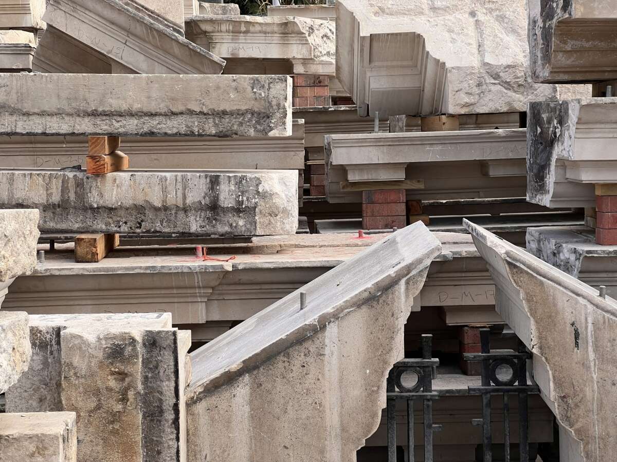 Spolia; repurposing masonry